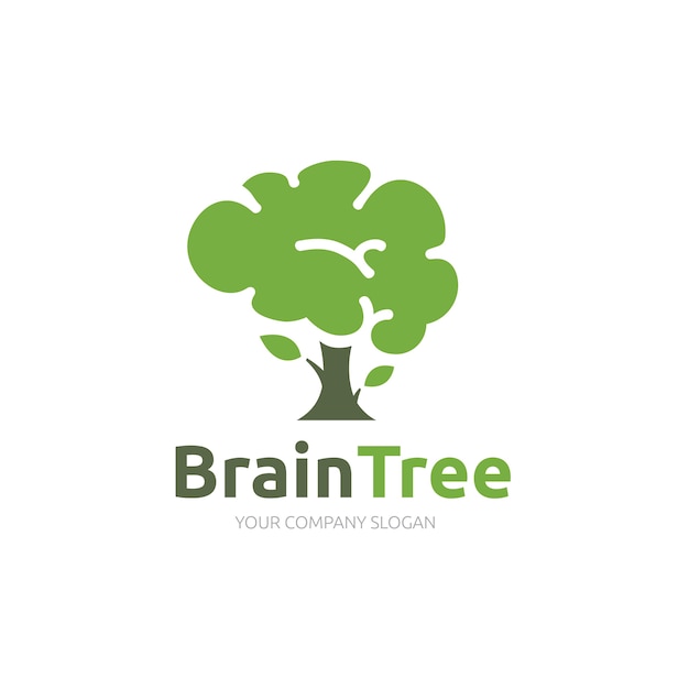 Download Free Brain Tree Logo Template Premium Vector Use our free logo maker to create a logo and build your brand. Put your logo on business cards, promotional products, or your website for brand visibility.