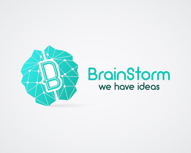 Download Free Brainstorm Logo Template Premium Vector Use our free logo maker to create a logo and build your brand. Put your logo on business cards, promotional products, or your website for brand visibility.