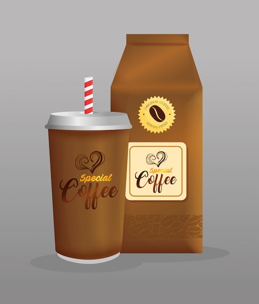 Premium Vector | Branding mockup coffee shop, restaurant, corporate identity mockup, disposable ...