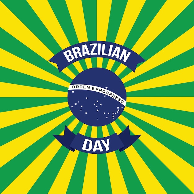 Premium Vector Brazilian day