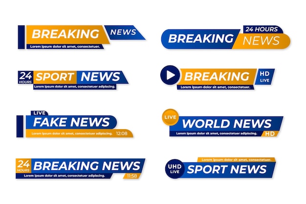 Download Free Breaking News Banners Set Free Vector Use our free logo maker to create a logo and build your brand. Put your logo on business cards, promotional products, or your website for brand visibility.