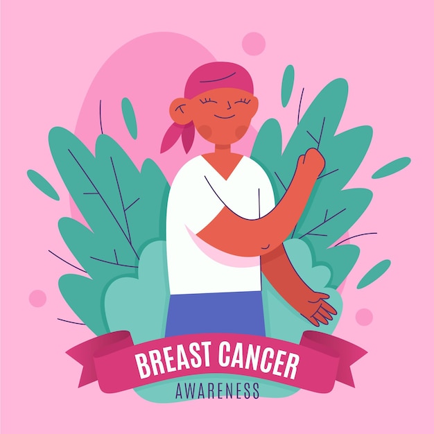 Download Free Vector | Breast cancer awareness concept design