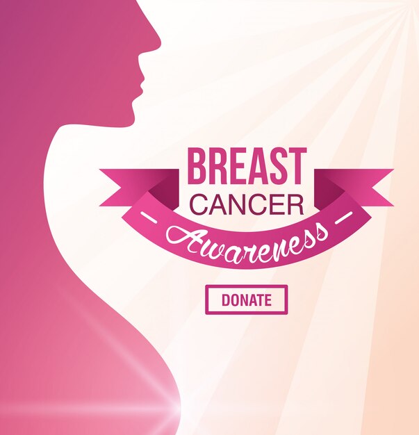 Premium Vector | Breast Cancer Awareness Fundraiser Design