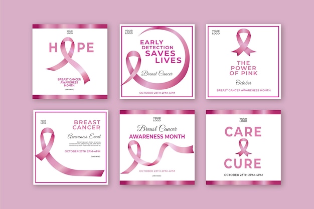 Breast Cancer Awareness Flyer Template Free from image.freepik.com