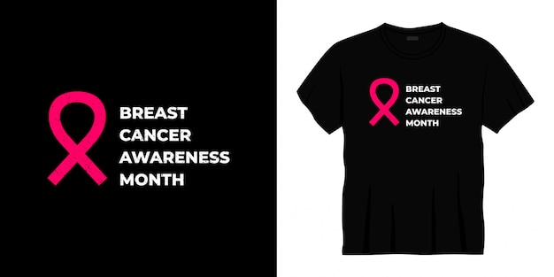 Premium Vector Breast Cancer Awareness Month Typography T Shirt Design,Satanic Cross Tattoo Designs