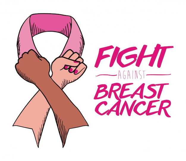 Premium Vector Breast Cancer Design Vector Illustration