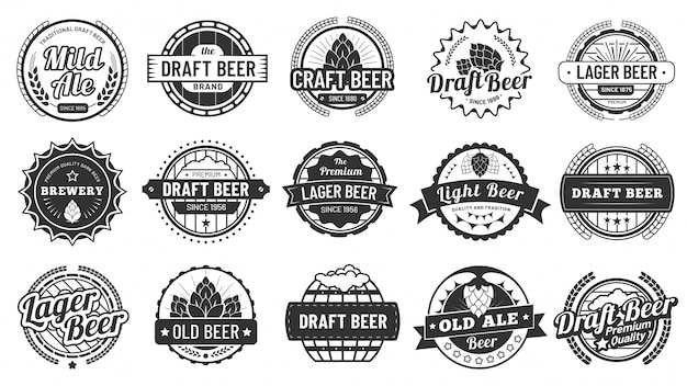 Download Free Brewery Beer Badges Craft Beers Emblems Hop Lager And Pub Hops Use our free logo maker to create a logo and build your brand. Put your logo on business cards, promotional products, or your website for brand visibility.