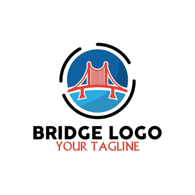 Download Free Bridge Logo Design Premium Vector Use our free logo maker to create a logo and build your brand. Put your logo on business cards, promotional products, or your website for brand visibility.