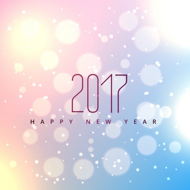 Bright background with bubbles for new year  Vector | Free Download