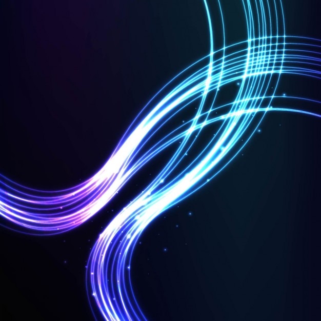 Free Vector | Bright background with waves