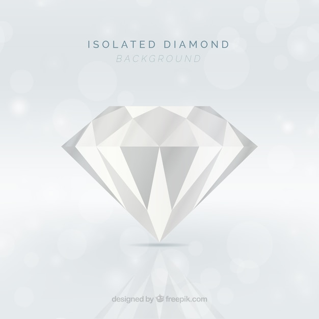 Free Vector | Bright diamond background