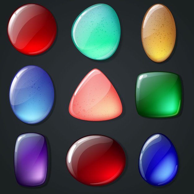 free-vector-bright-realistic-gemstones-set