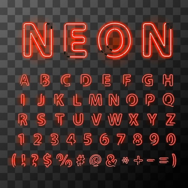 Download Free Bright Red Neon Letters Font On Transparent Background Premium Use our free logo maker to create a logo and build your brand. Put your logo on business cards, promotional products, or your website for brand visibility.
