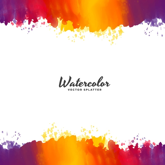 Download Bright watercolor background vector design | Premium Vector