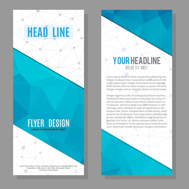 Premium Vector Brochure Flyer Design Layout Template