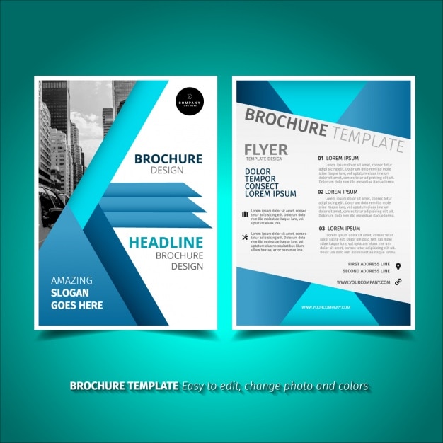 brochure design templates free download pdf