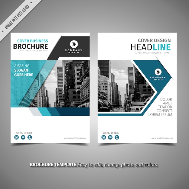Free download vector brochure design templates