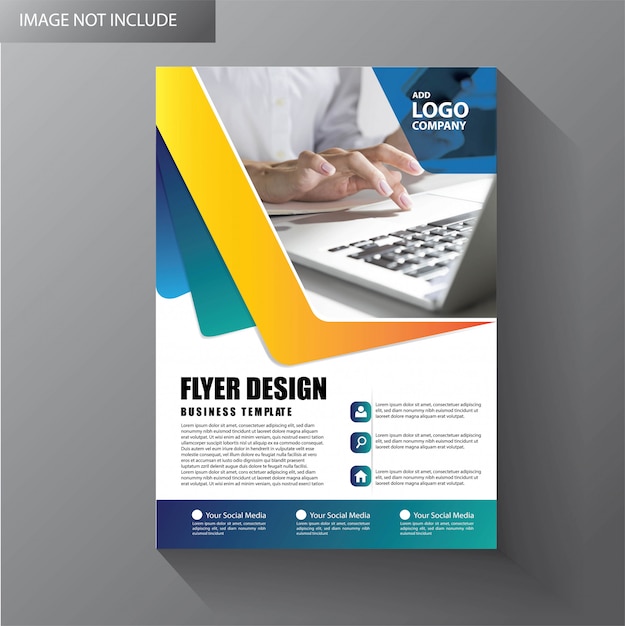 Premium Vector | Brochure template layout