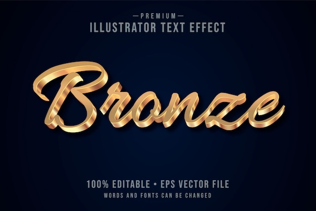 Download Free Bronze Editable 3d Text Effect Or Graphic Style With Metallic Use our free logo maker to create a logo and build your brand. Put your logo on business cards, promotional products, or your website for brand visibility.