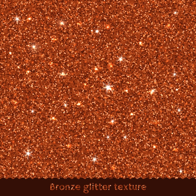 Premium Vector | Bronze glitter texture background