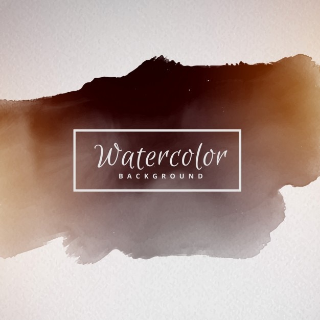 Free Vector | Brown watercolor background