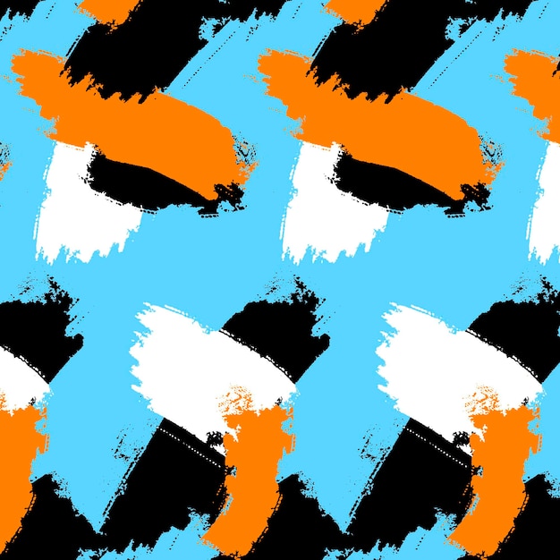 Free Vector Brush stroke pattern