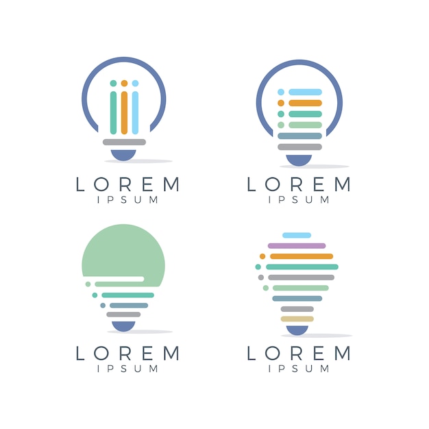 Download Free Download This Free Vector Bubble Light Logo Collection Use our free logo maker to create a logo and build your brand. Put your logo on business cards, promotional products, or your website for brand visibility.