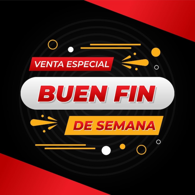 Free Vector | Buen fin sale