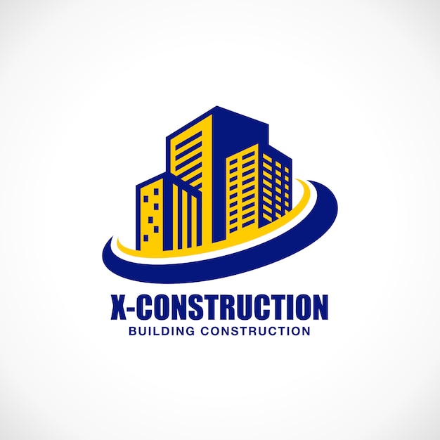 Download Free Building Construction Logo Template Premium Vector Use our free logo maker to create a logo and build your brand. Put your logo on business cards, promotional products, or your website for brand visibility.