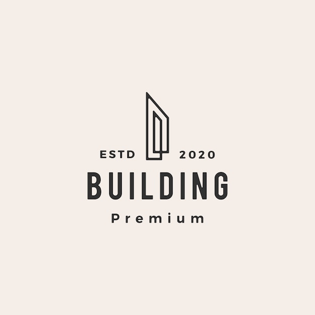 Download Free Building Hipster Vintage Logo Icon Illustration Premium Vector Use our free logo maker to create a logo and build your brand. Put your logo on business cards, promotional products, or your website for brand visibility.