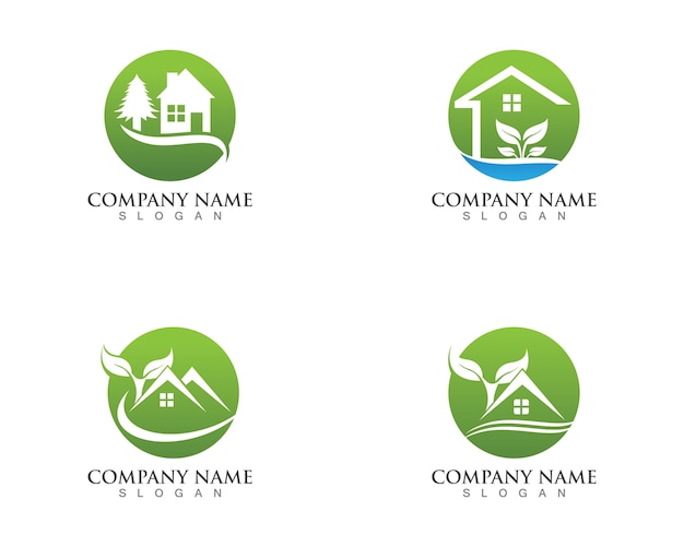 Download Free Building Home Nature Logos Premium Vector Use our free logo maker to create a logo and build your brand. Put your logo on business cards, promotional products, or your website for brand visibility.