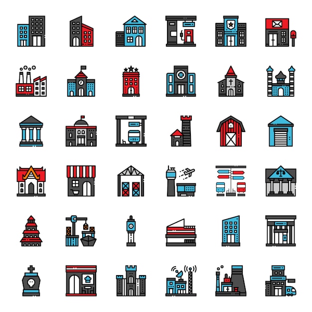 Building Icon | Premium Vector