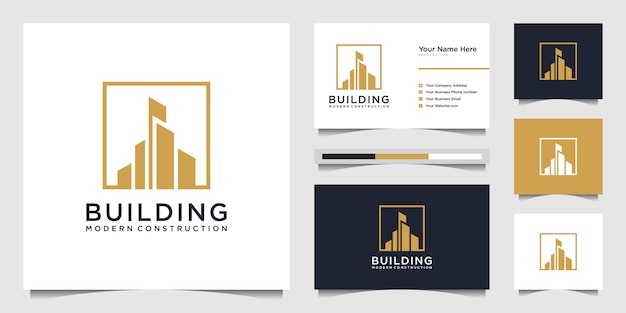 Download Free Building Logo Design With Modern Concept City Building Construction Abstract For Logo Design Inspiration Logo Design And Business Card Premium Vector Use our free logo maker to create a logo and build your brand. Put your logo on business cards, promotional products, or your website for brand visibility.