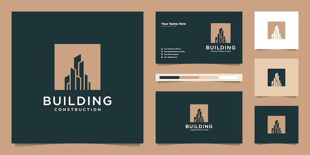 Download Free Building Logo Design With Modern Concept Logo Design And Business Use our free logo maker to create a logo and build your brand. Put your logo on business cards, promotional products, or your website for brand visibility.