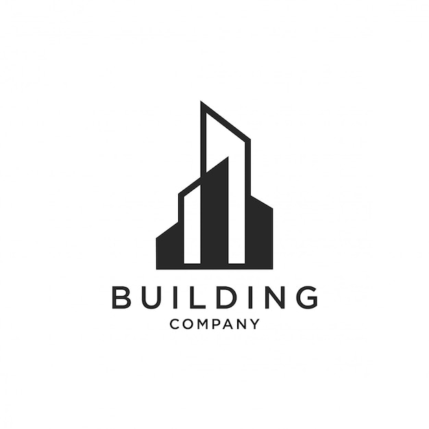 Building Logo Vector Illustration Icon Vector 