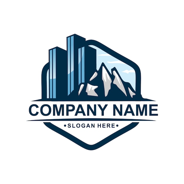 Download Free Building Mountain Logo Vector Premium Vector Use our free logo maker to create a logo and build your brand. Put your logo on business cards, promotional products, or your website for brand visibility.