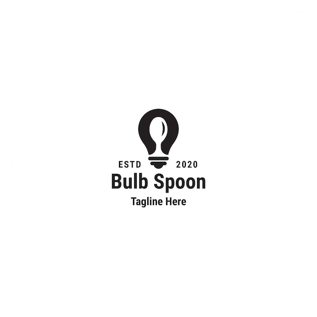 Download Free Bulb Spoon Logo Design Template Premium Vector Use our free logo maker to create a logo and build your brand. Put your logo on business cards, promotional products, or your website for brand visibility.