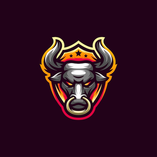 Download Free Bull Head Esport Logo Design Premium Vector Use our free logo maker to create a logo and build your brand. Put your logo on business cards, promotional products, or your website for brand visibility.