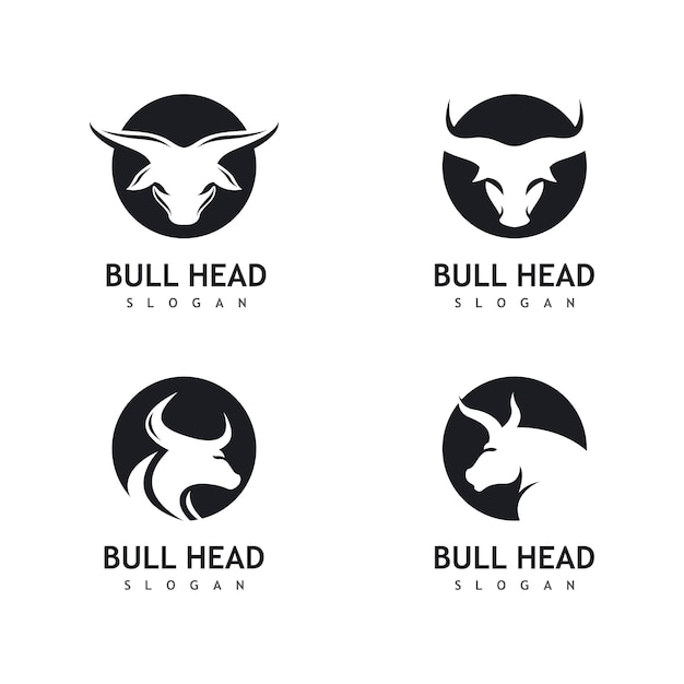 Download Free Bull Head Logo Icon Premium Vector Use our free logo maker to create a logo and build your brand. Put your logo on business cards, promotional products, or your website for brand visibility.