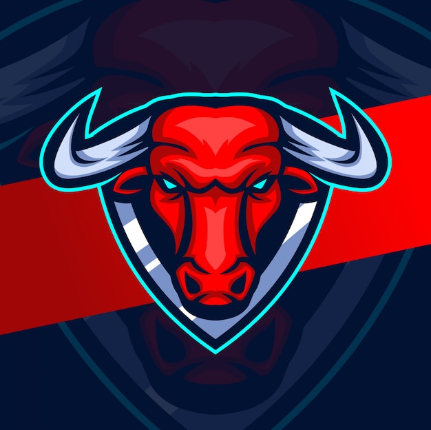 Download Free Bull Head Mascot Esport Logo Design Premium Vector Use our free logo maker to create a logo and build your brand. Put your logo on business cards, promotional products, or your website for brand visibility.