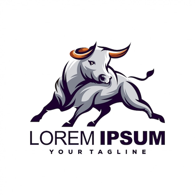 Download Free Bull Logo Template Premium Vector Use our free logo maker to create a logo and build your brand. Put your logo on business cards, promotional products, or your website for brand visibility.