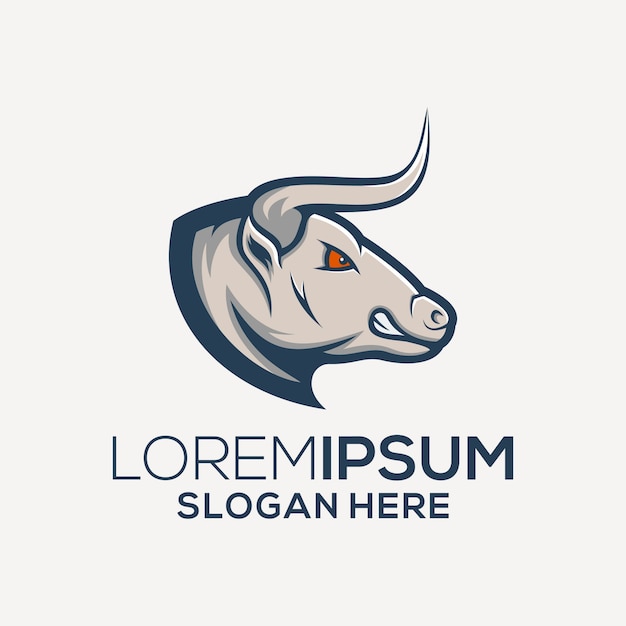 Download Free Bull Logo Premium Vector Use our free logo maker to create a logo and build your brand. Put your logo on business cards, promotional products, or your website for brand visibility.