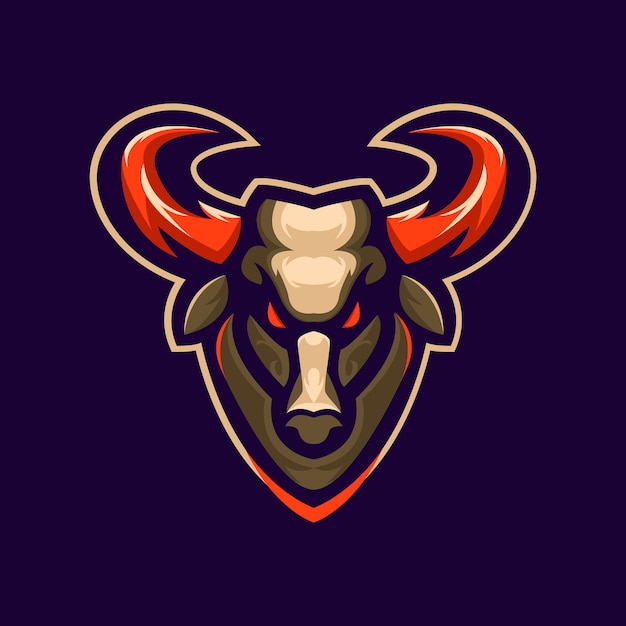 Premium Vector | Bull logo