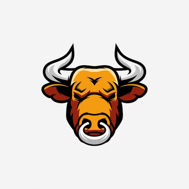 Premium Vector | Bull logo