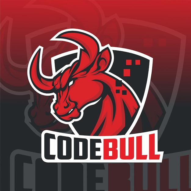 Download Free Bull Mascot Esport Logo Premium Vector Use our free logo maker to create a logo and build your brand. Put your logo on business cards, promotional products, or your website for brand visibility.