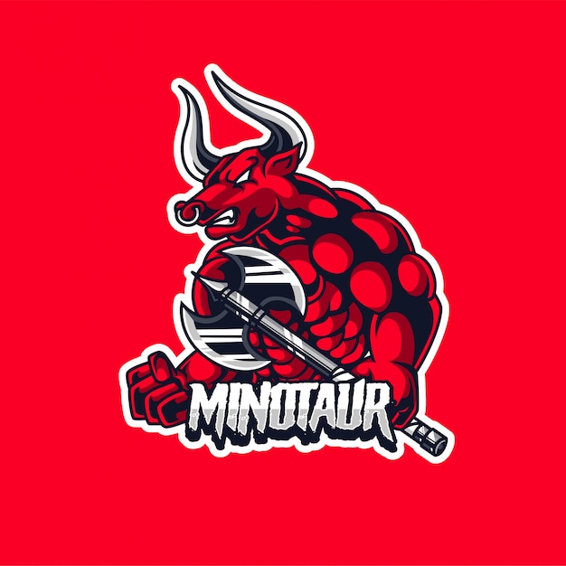 Download Free Bull Minotaur Esport Gaming Logo Premium Vector Use our free logo maker to create a logo and build your brand. Put your logo on business cards, promotional products, or your website for brand visibility.