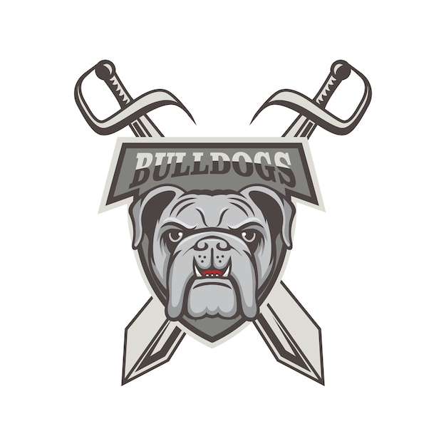 Download Free Bulldog Logo Mascot Sport Design Illustration Premium Vector Use our free logo maker to create a logo and build your brand. Put your logo on business cards, promotional products, or your website for brand visibility.