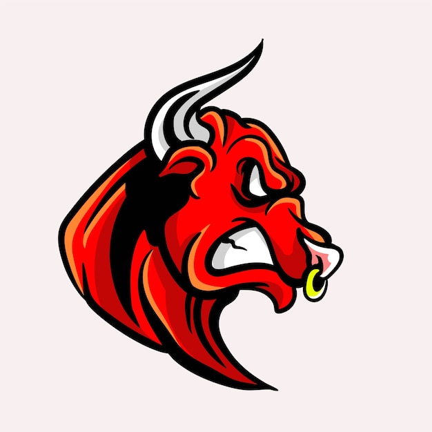 Download Free Bulls Mascot Logo Premium Vector Use our free logo maker to create a logo and build your brand. Put your logo on business cards, promotional products, or your website for brand visibility.