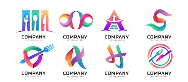 Download Free Bundle Abstract Logo Collection Premium Vector Use our free logo maker to create a logo and build your brand. Put your logo on business cards, promotional products, or your website for brand visibility.