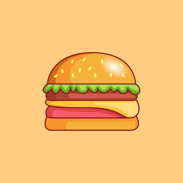 Download Free Burger Icon Fast Food Collection Isolated Food Icon Premium Vector Use our free logo maker to create a logo and build your brand. Put your logo on business cards, promotional products, or your website for brand visibility.